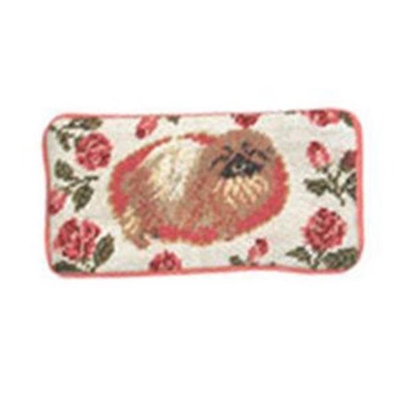 123 Creations 123 Creations C277EG Pekingese petit-point eyeglass case C277EG